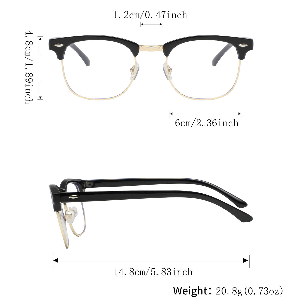 4 Çift Erkek Metal Kare Oval P - Men'S Fashion Non Prescription Glasses incelemesi ve fiyatı
