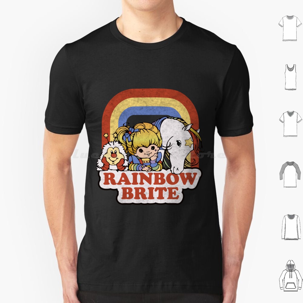 Rainbow Brite T-Shirt T Shirt  - Men'S Fashion From The 80S incelemesi ve fiyatı