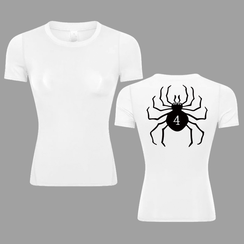 Kadınlar için grafik baskı sık - Compression Shirt Workout incelemesi ve fiyatı