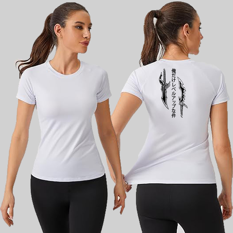 Kadınlar için grafik baskı sık - Compression Shirt Workout incelemesi ve fiyatı