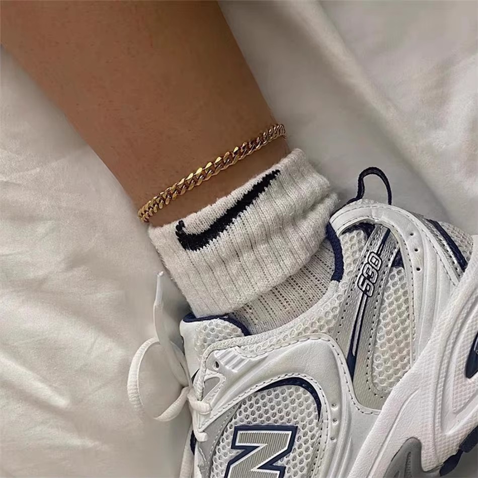 4MM Paslanmaz Çelik Basit Küba - Men'S Fashion Gold Chain incelemesi ve fiyatı