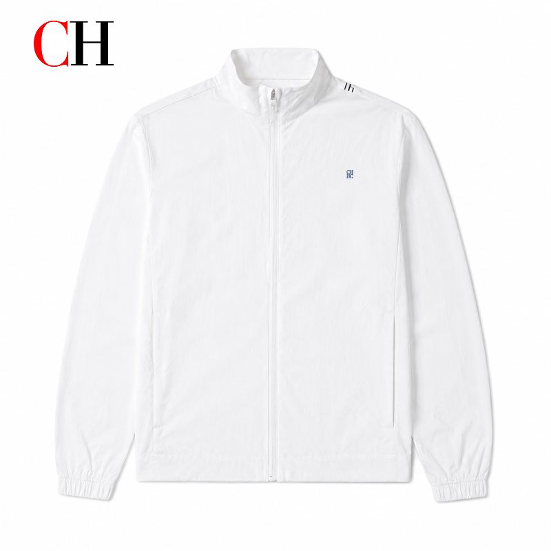 CH Erkek Beyaz Fermuarlı Ceket - Windbreaker Men Zip incelemesi ve fiyatı